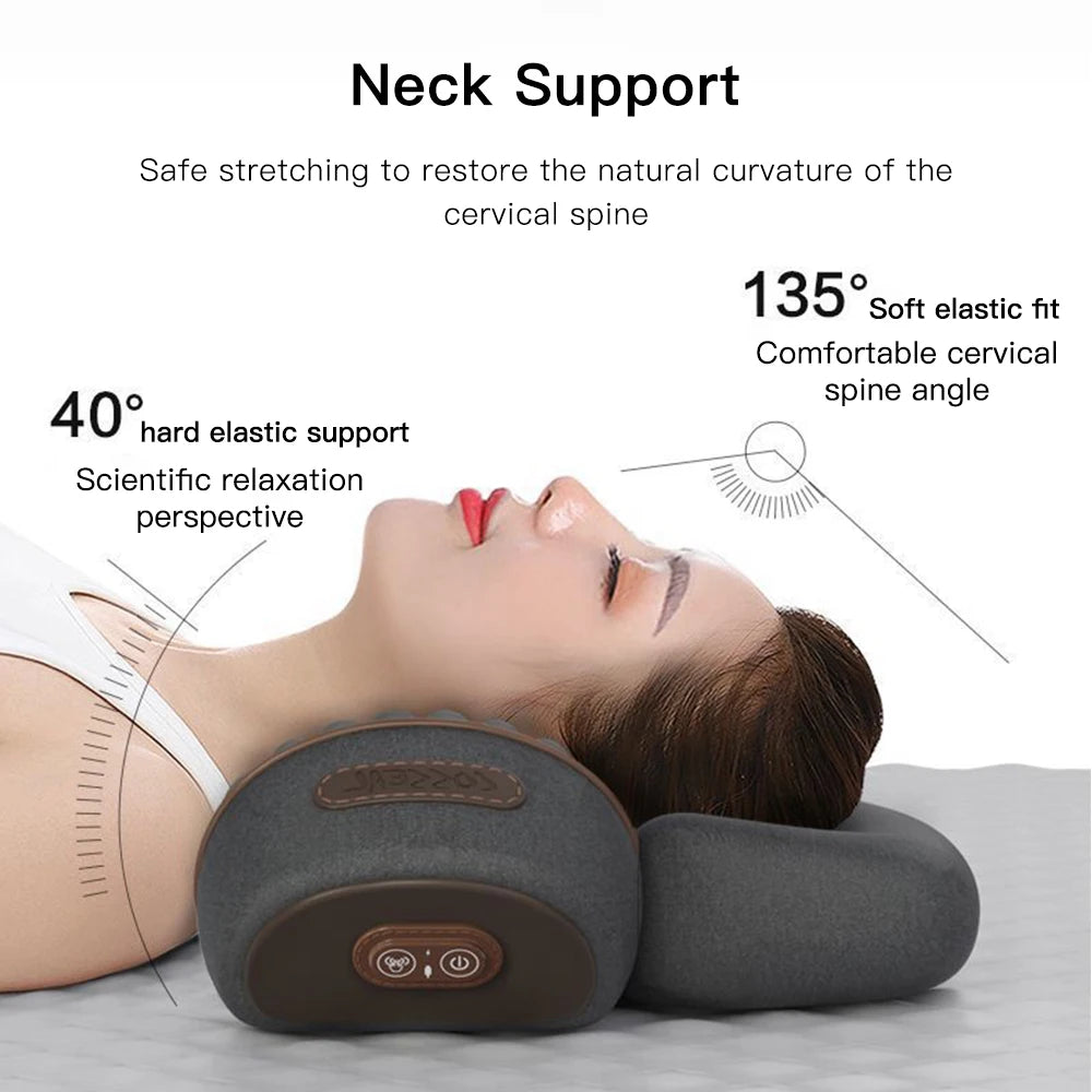 Electric Neck Massager with Heat and Traction - Z A F L U X X - E M P I R E