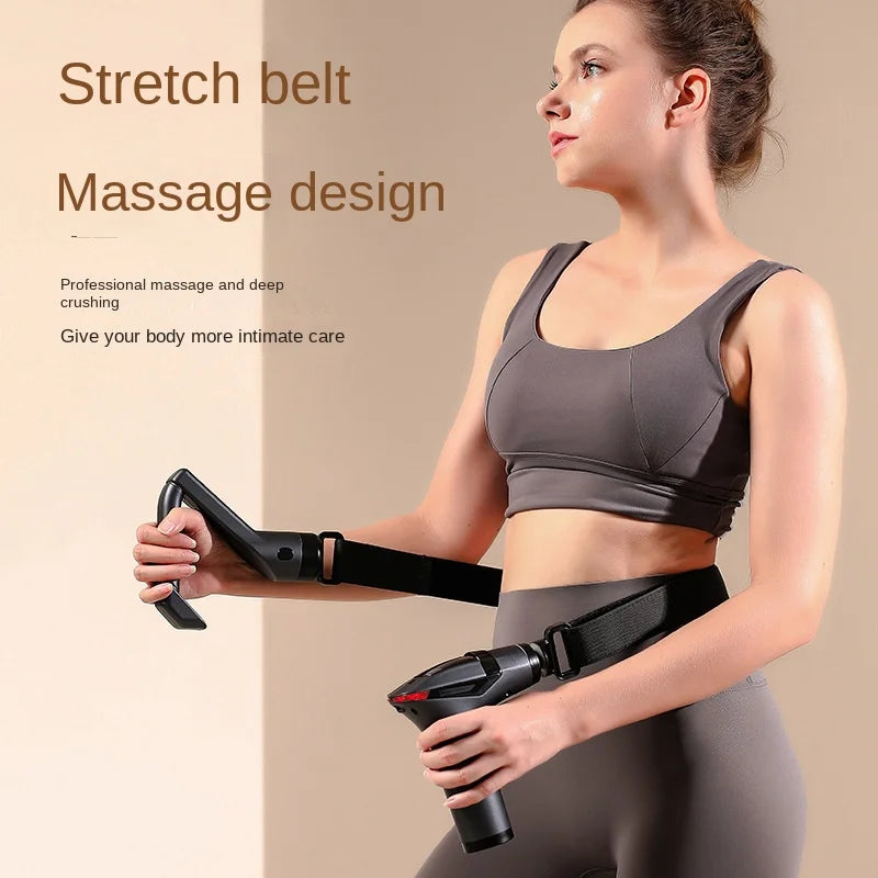 Hot Selling Multifunctional Muscle Relaxation Long-handle Massage Gun - Z A F L U X X - E M P I R E