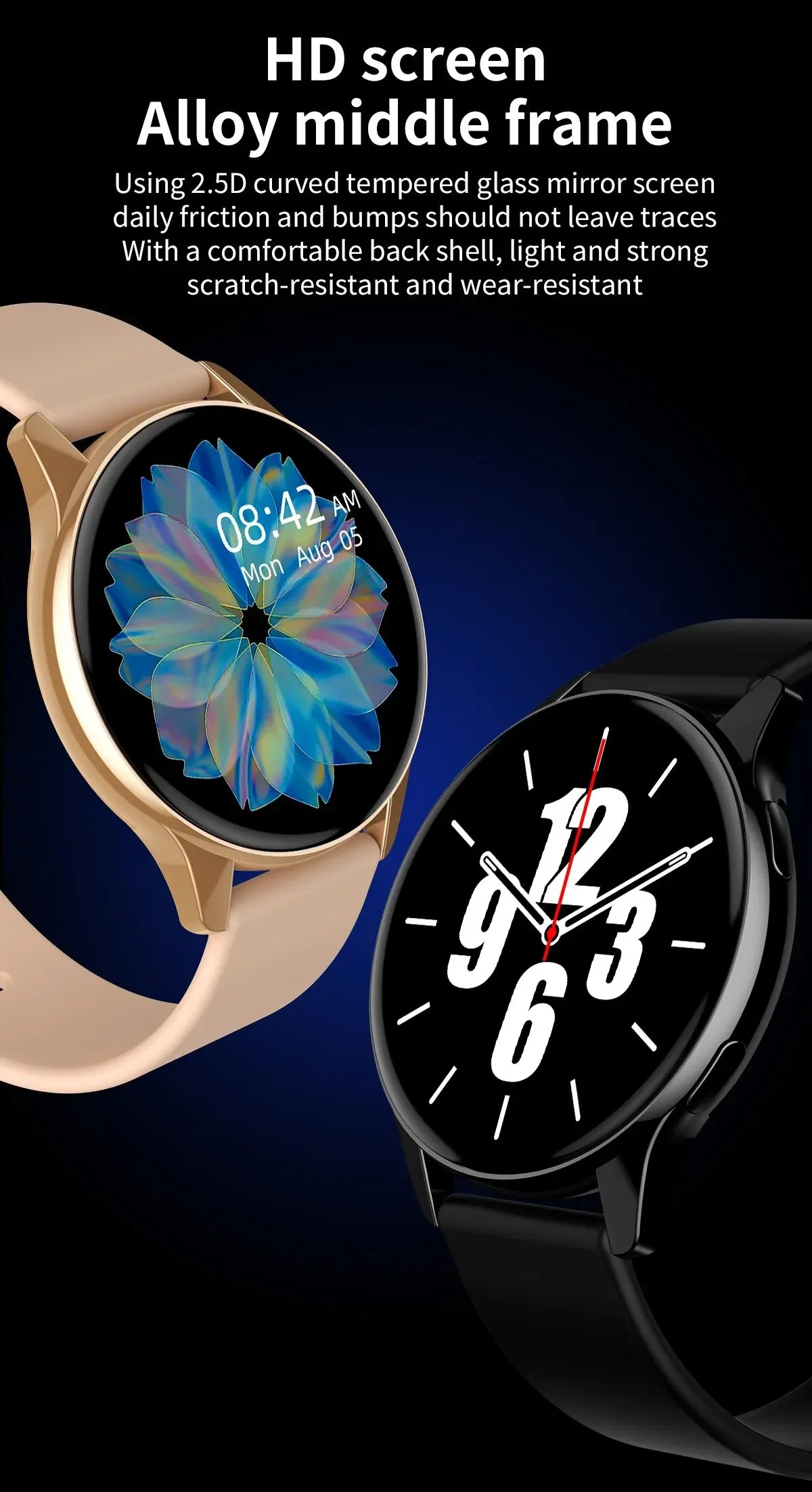 Bluetooth Health Smartwatch Call - Z A F L U X X - E M P I R E