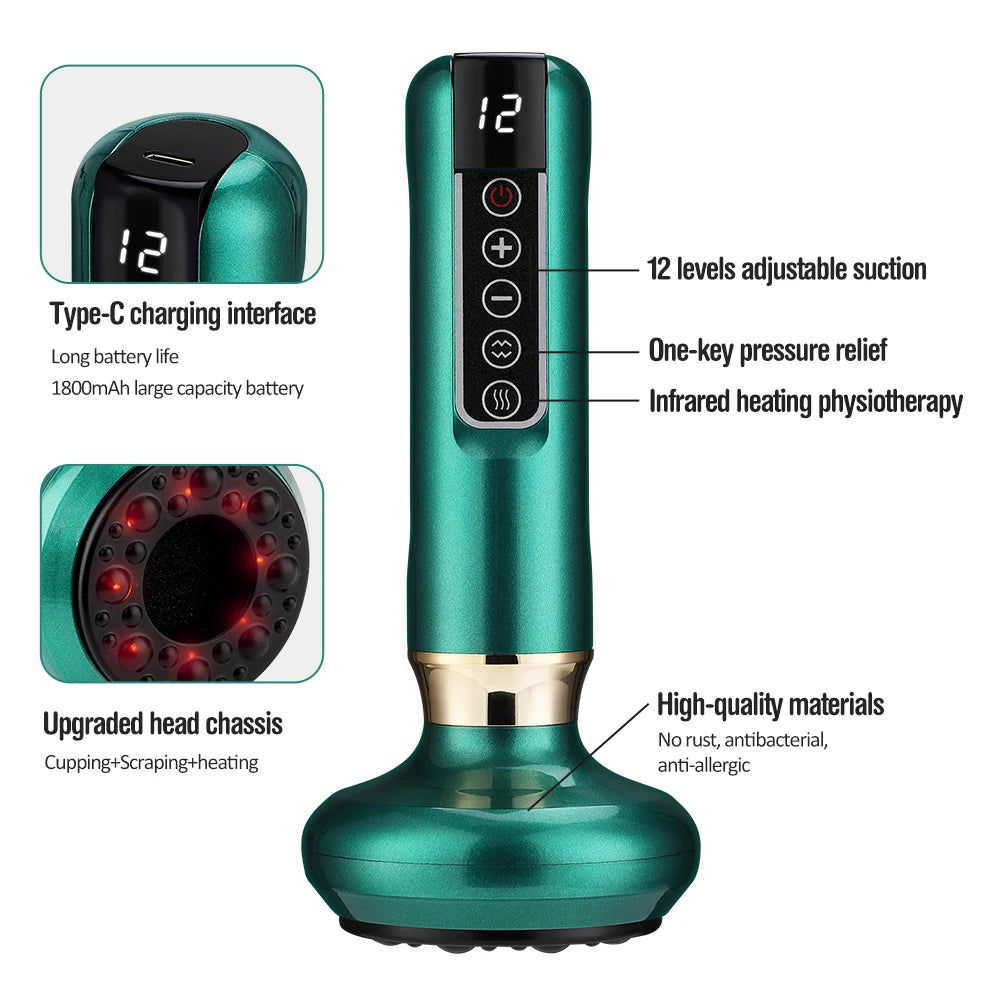 Electric Cupping Massager Device - Z A F L U X X - E M P I R E