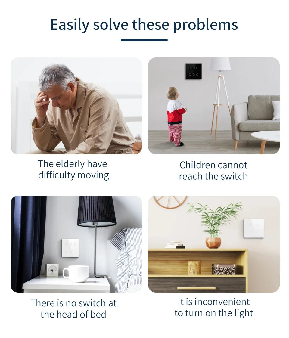 Smart Touch Light Switch - Z A F L U X X - E M P I R E