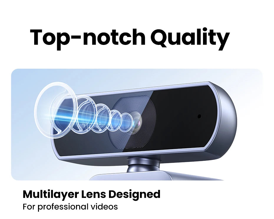 Mini Web Camera for Laptop & Computer Dual Microphones - Z A F L U X X - E M P I R E
