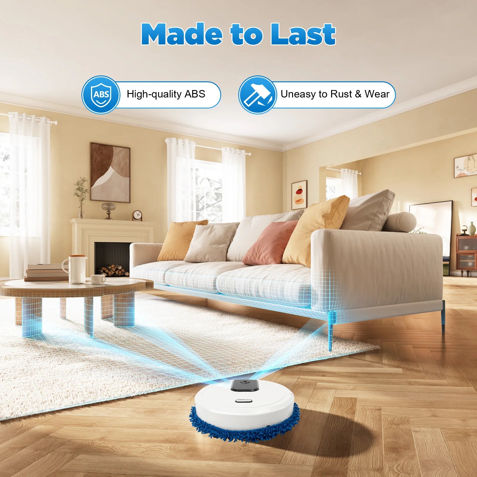 Mini Robot Vacuum and Mopping Machine - Z A F L U X X - E M P I R E