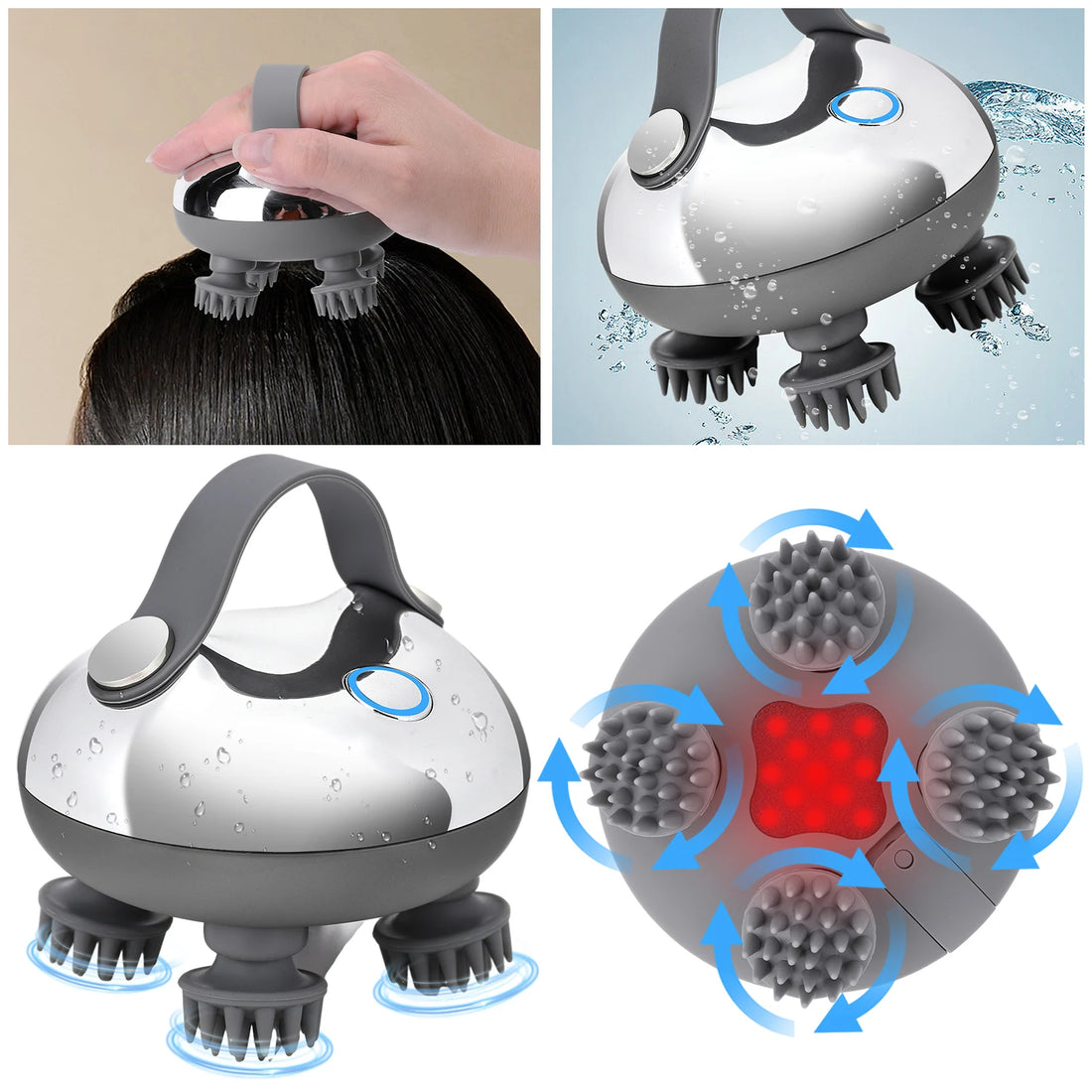 Electric Scalp Massager - Z A F L U X X - E M P I R E