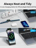 3-in-1 Draadloze Oplader Voor Apple - Z A F L U X X - E M P I R E