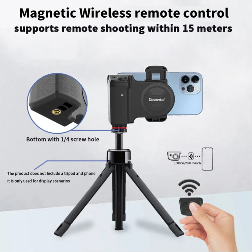 Bluetooth Camera Grip & Stabilizer - Z A F L U X X - E M P I R E