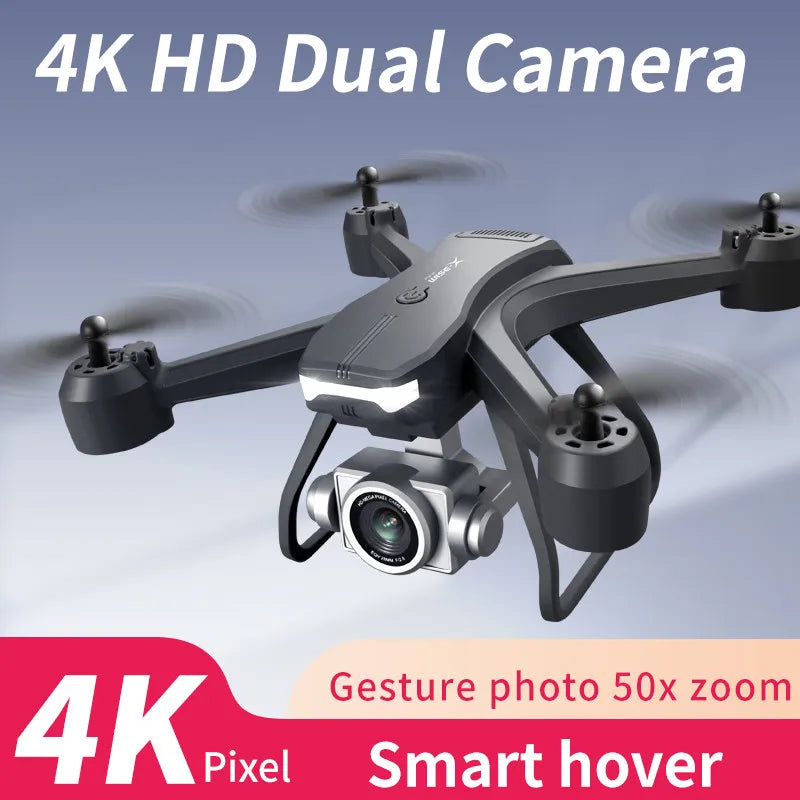 4K HD Dual Camera, 6K WIFI FPV Quadcopter - Z A F L U X X - E M P I R E