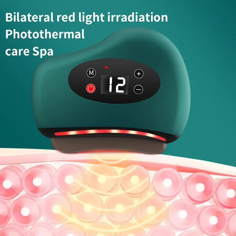Electric Guasha Massager Hot Compress Vibration - Z A F L U X X - E M P I R E