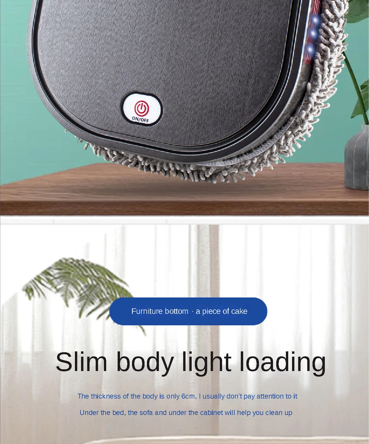 Dry Robot Vacuum and Mopping Cleaner - Z A F L U X X - E M P I R E