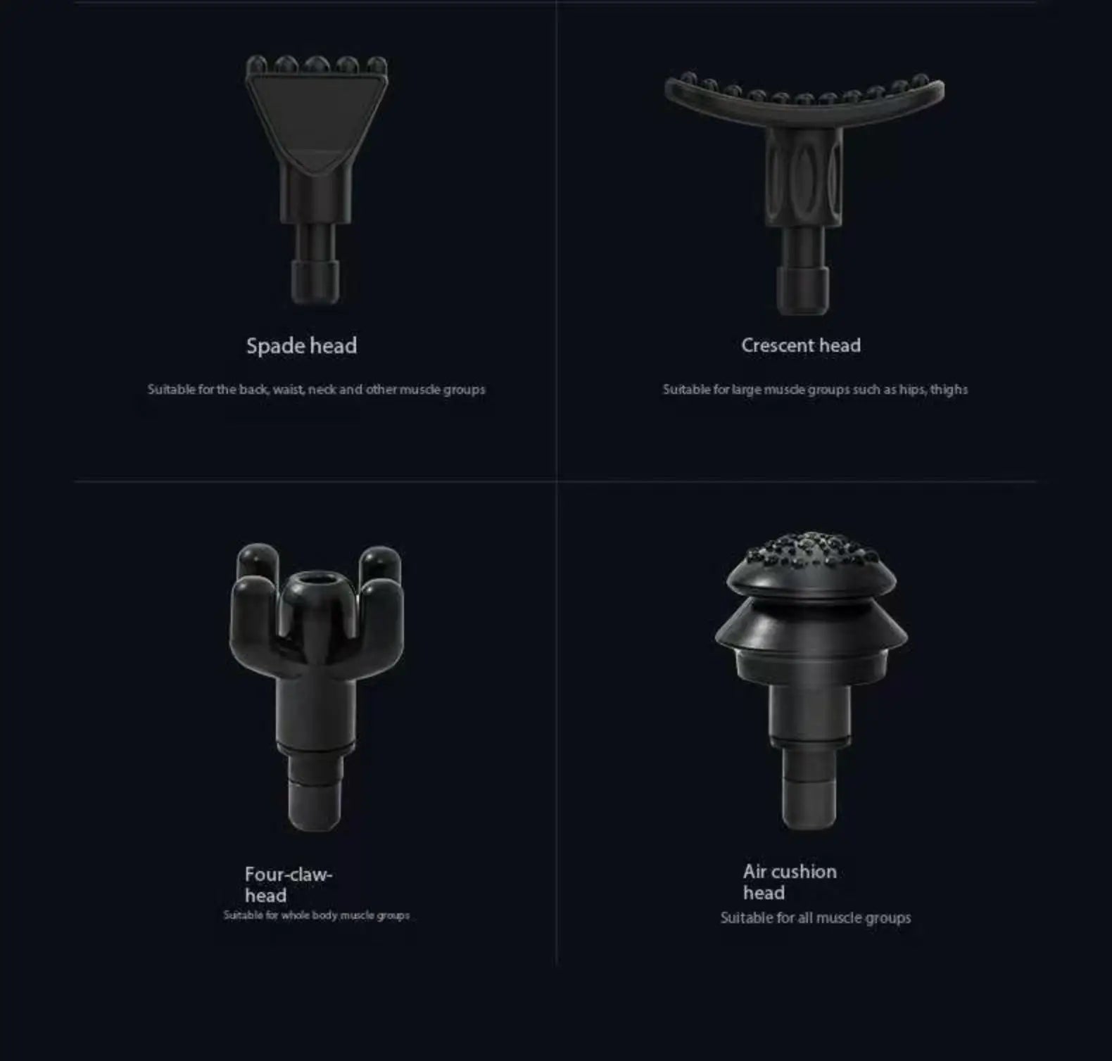Fascia Gun LED Touch Screen Muscle Massager - Z A F L U X X - E M P I R E