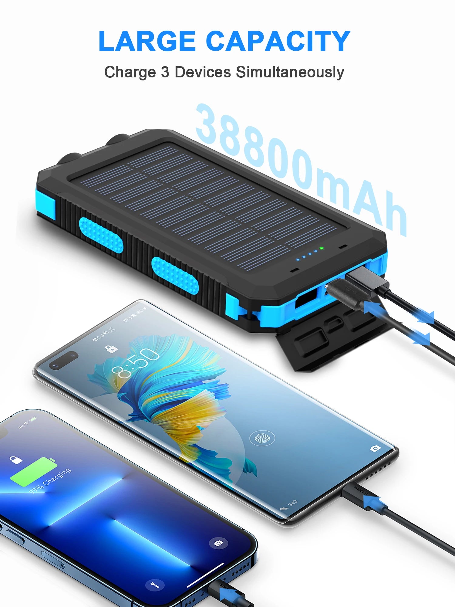 Outdoor Solar Power Bank - Z A F L U X X - E M P I R E