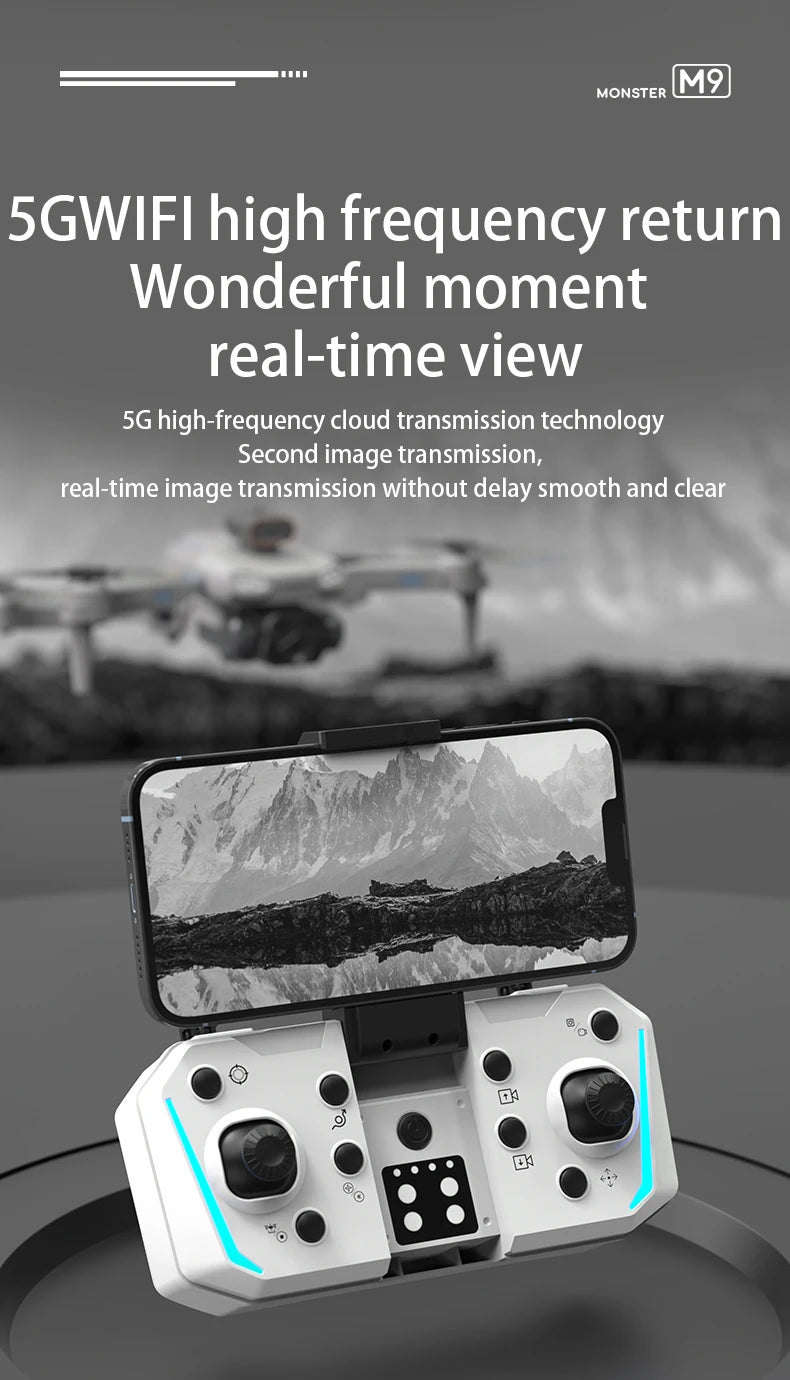 KBDFA M9 Mini Drone - Z A F L U X X - E M P I R E