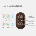 Soothe Waist Pillow with Heating & Vibration Massage - Z A F L U X X - E M P I R E