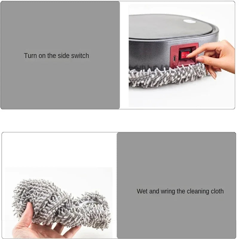 Dry Robot Vacuum and Mopping Cleaner - Z A F L U X X - E M P I R E