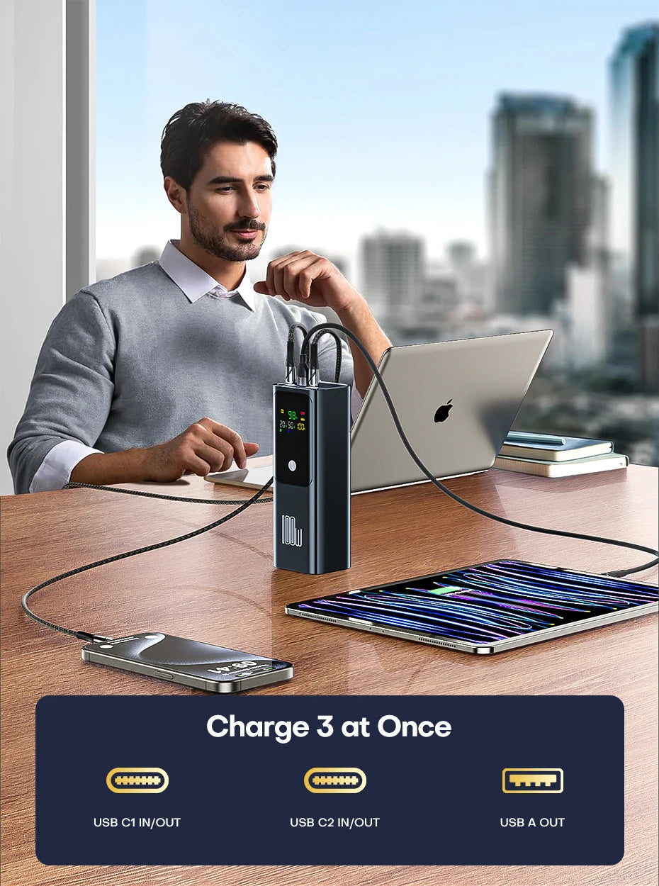 100W PD Power Bank - Z A F L U X X - E M P I R E