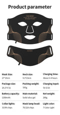 7-Color LED Face & Neck Mask - Z A F L U X X - E M P I R E