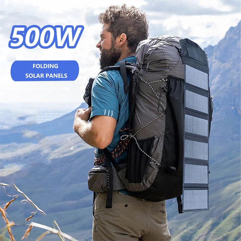 Foldable Solar Charger 500W - Z A F L U X X - E M P I R E