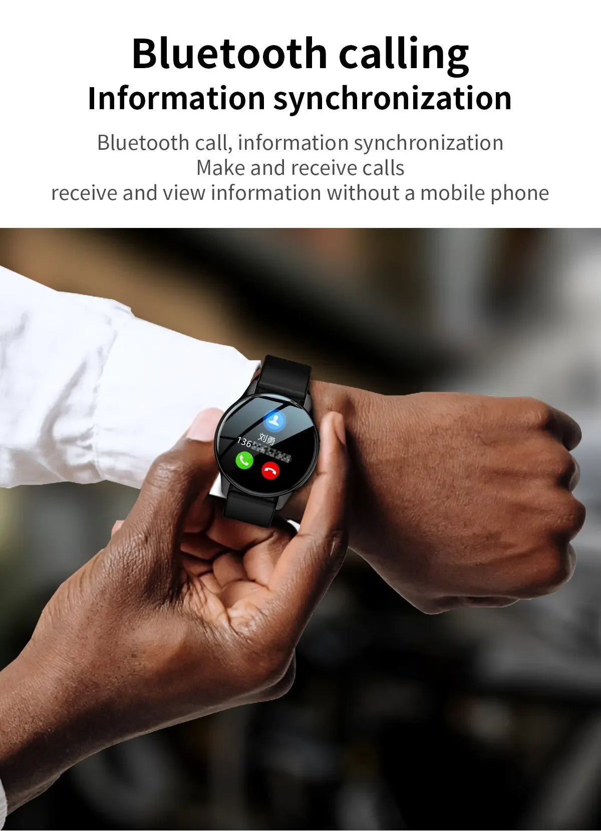 Bluetooth Health Smartwatch Call - Z A F L U X X - E M P I R E