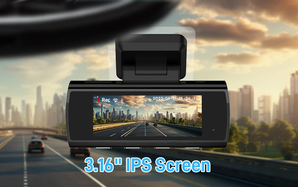 Front & Rear 4K Video Recorder with AI Motion Detection - Z A F L U X X - E M P I R E