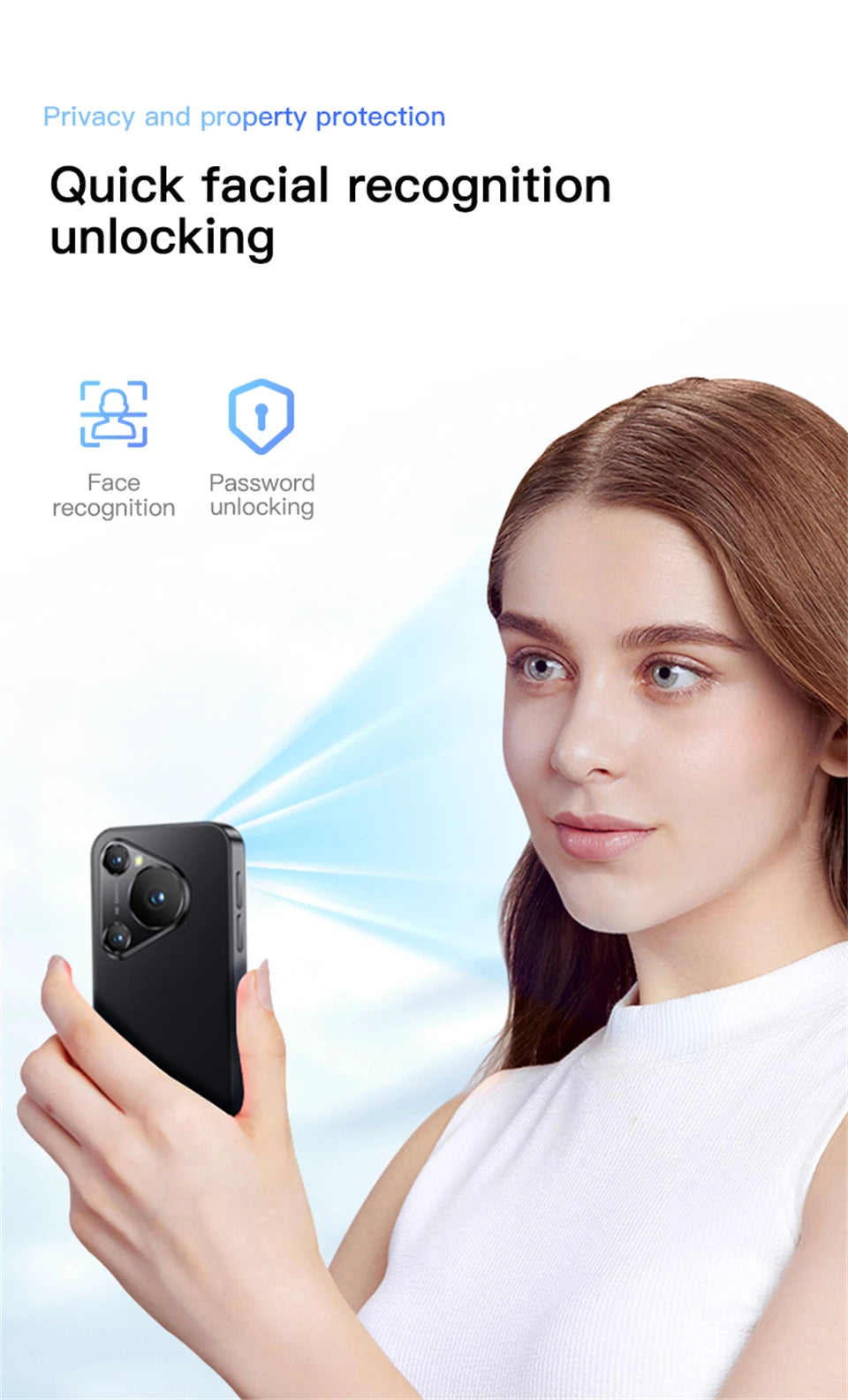 P70 Pro Max Mini Smartphone 3.0 with Face ID - Z A F L U X X - E M P I R E