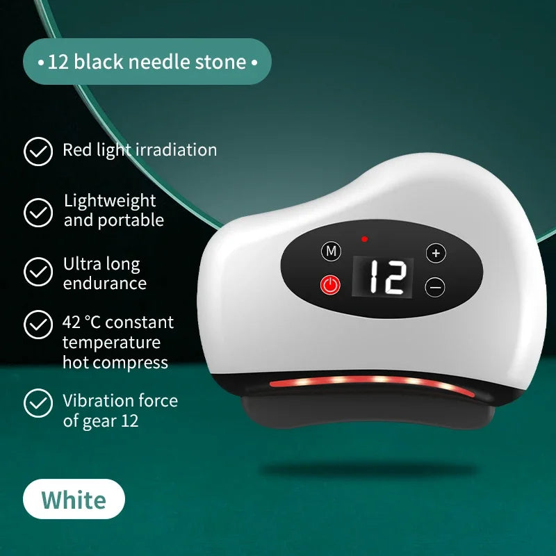 Electric Guasha Massager Hot Compress Vibration - Z A F L U X X - E M P I R E