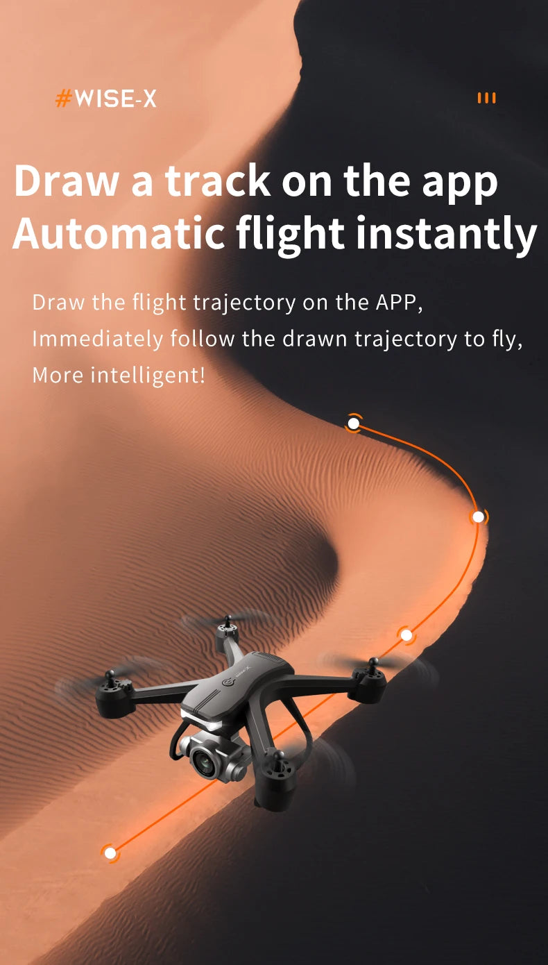 4K HD Dual Camera, 6K WIFI FPV Quadcopter - Z A F L U X X - E M P I R E
