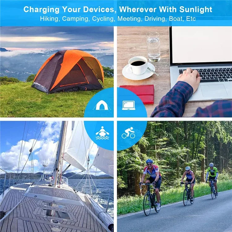 Foldable Solar Charger 500W - Z A F L U X X - E M P I R E