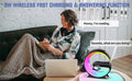 Wireless Charger with Bluetooth Speaker & LED Lamp - Z A F L U X X - E M P I R E