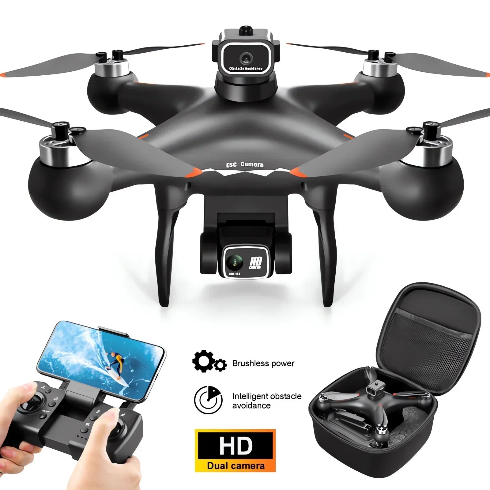S116 MAX Professional Drone - Z A F L U X X - E M P I R E