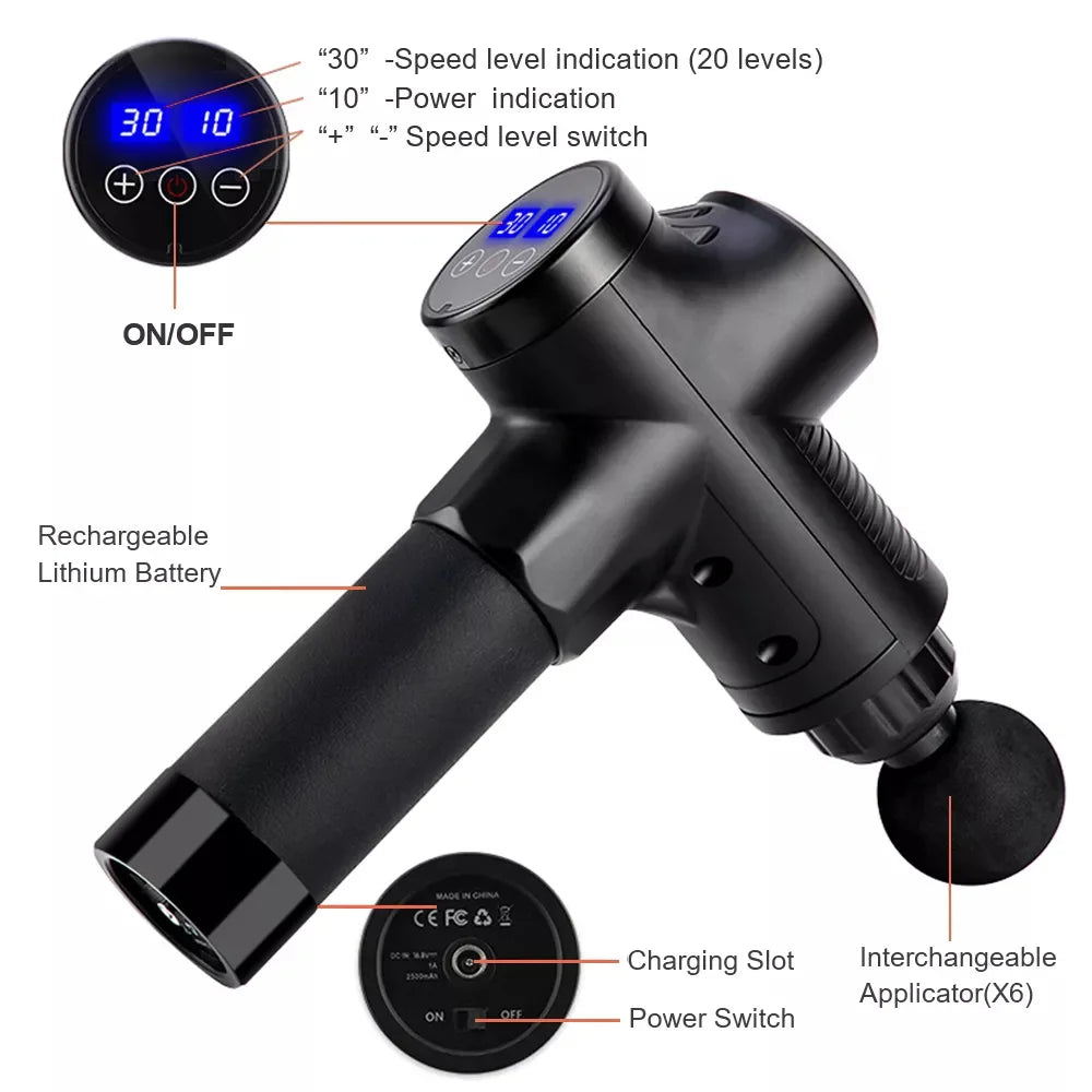 Percussion Muscle Massager - Z A F L U X X - E M P I R E