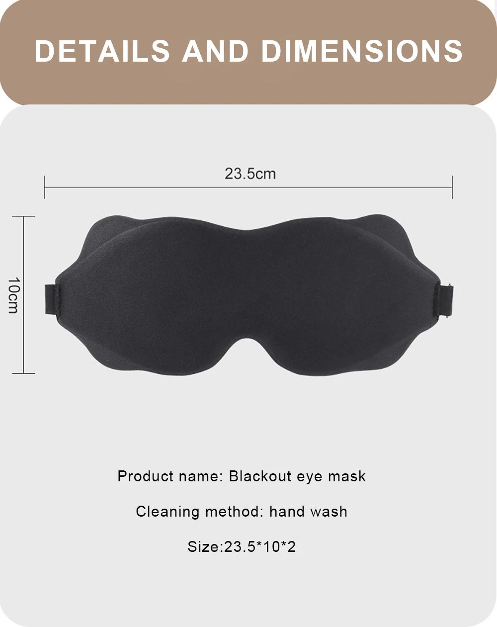 3D Sleep Mask - Z A F L U X X - E M P I R E
