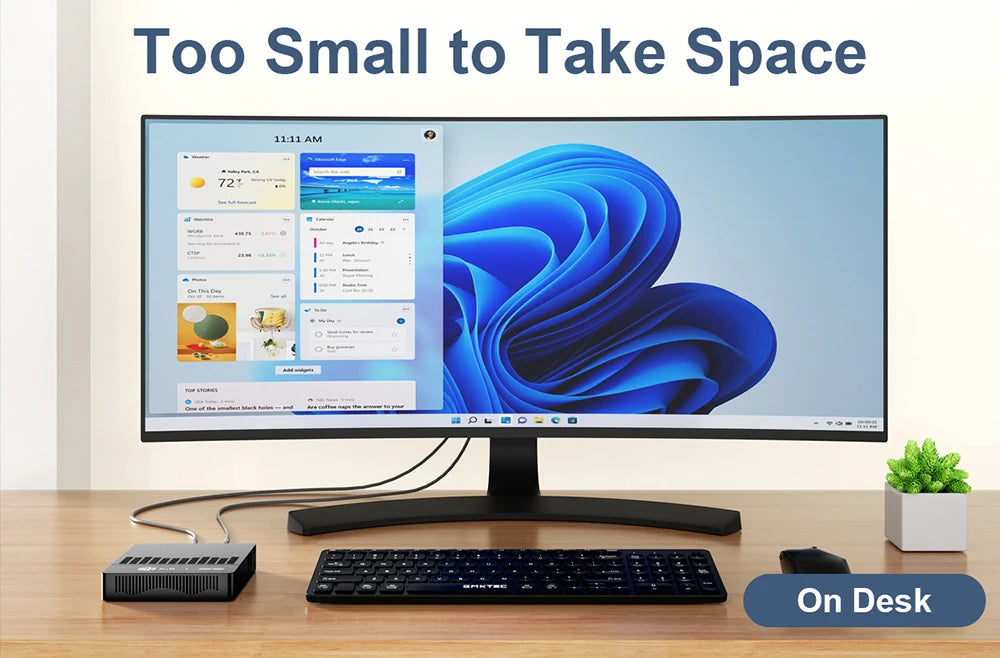 Mini PC Intel N4000 with 6GB RAM - Z A F L U X X - E M P I R E