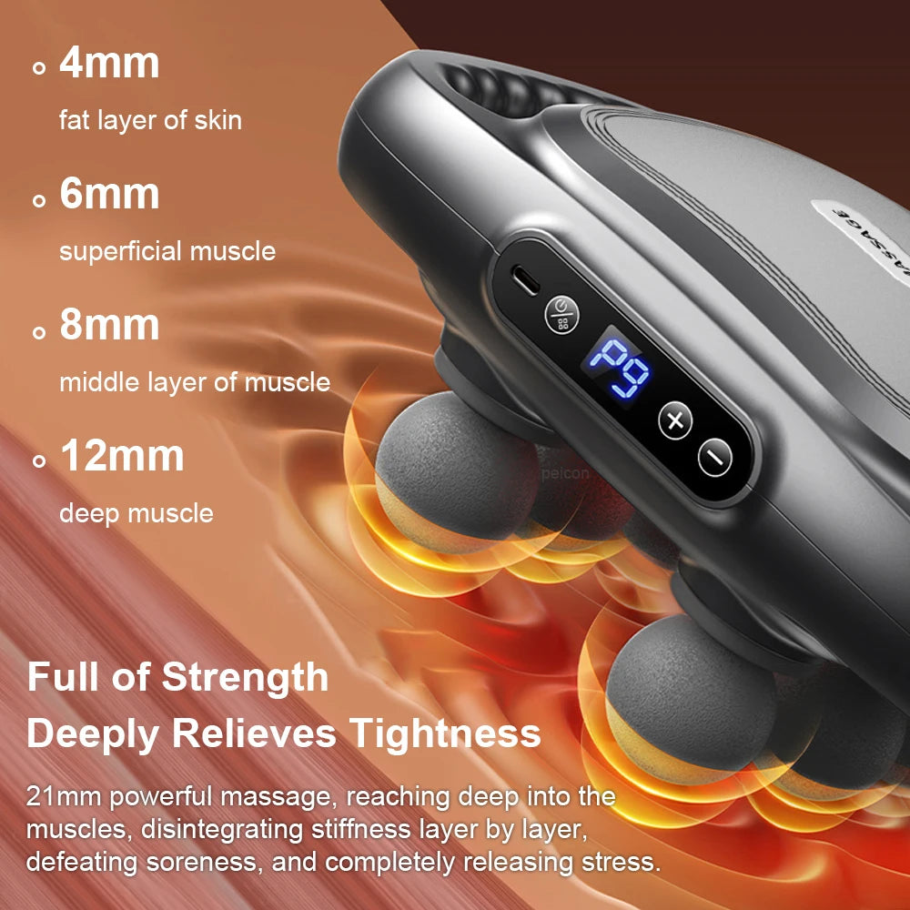 Head Fascia Muscle Massager Gun - Z A F L U X X - E M P I R E