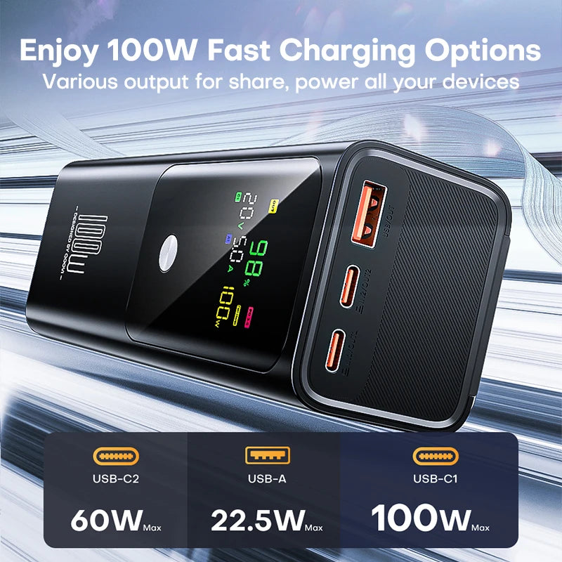 100W PD Power Bank - Z A F L U X X - E M P I R E