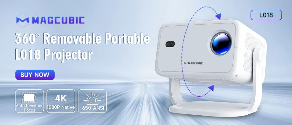 WiFi6 Projector with Android 11 & Dual WiFi 4K - Z A F L U X X - E M P I R E