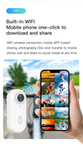 WiFi Thumb Sports Cam with Long Battery Life for Helmet & Motorcycle - Z A F L U X X - E M P I R E