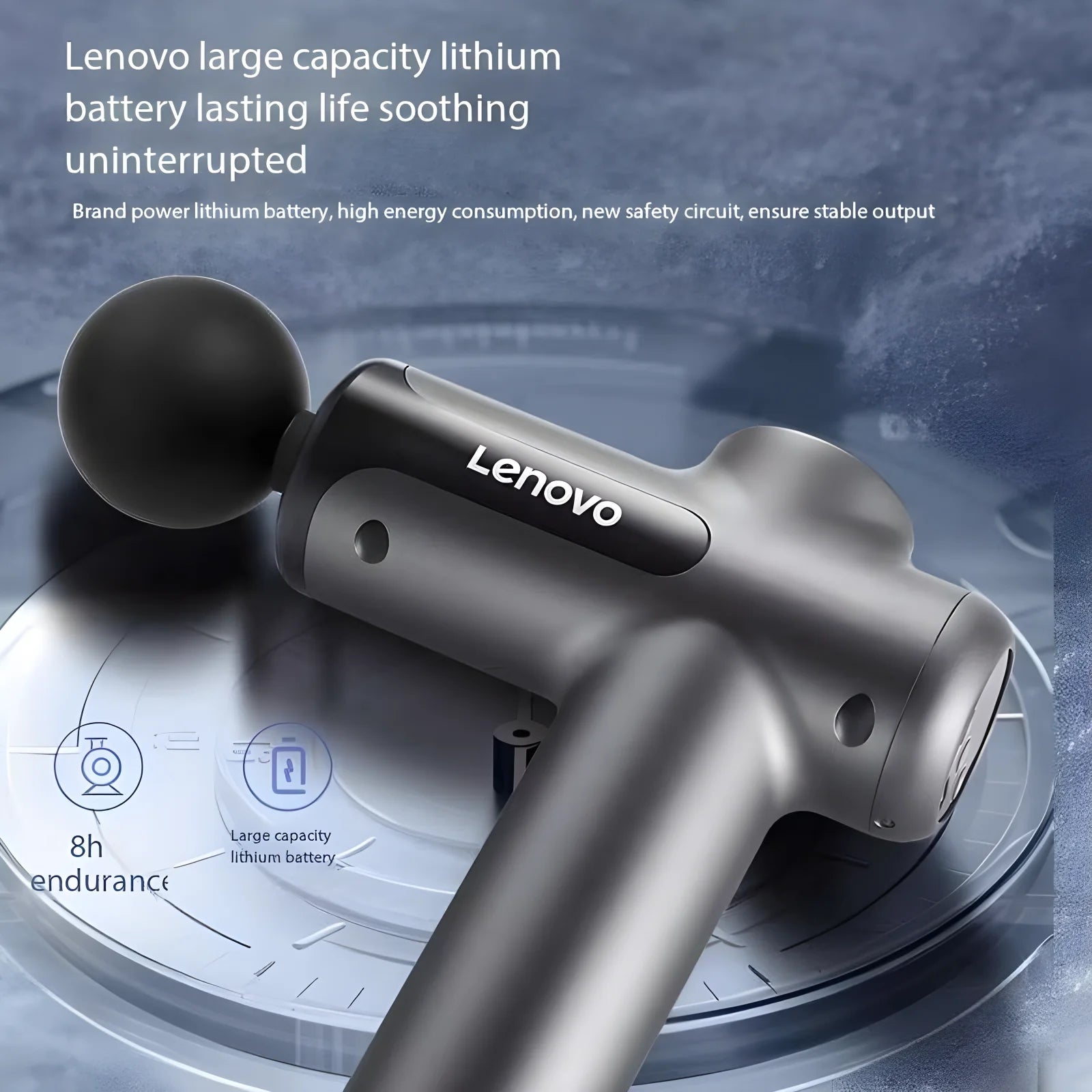 Fascia Gun LED Touch Screen Muscle Massager - Z A F L U X X - E M P I R E