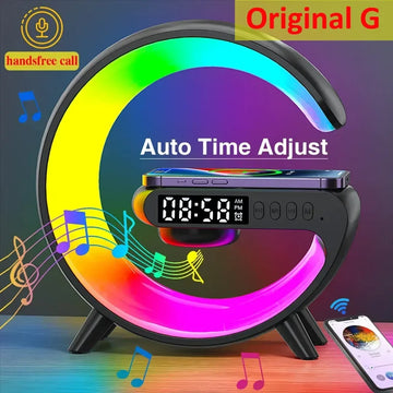 Wireless Charger Pad Bluetooth Speaker RGB Light - Z A F L U X X - E M P I R E