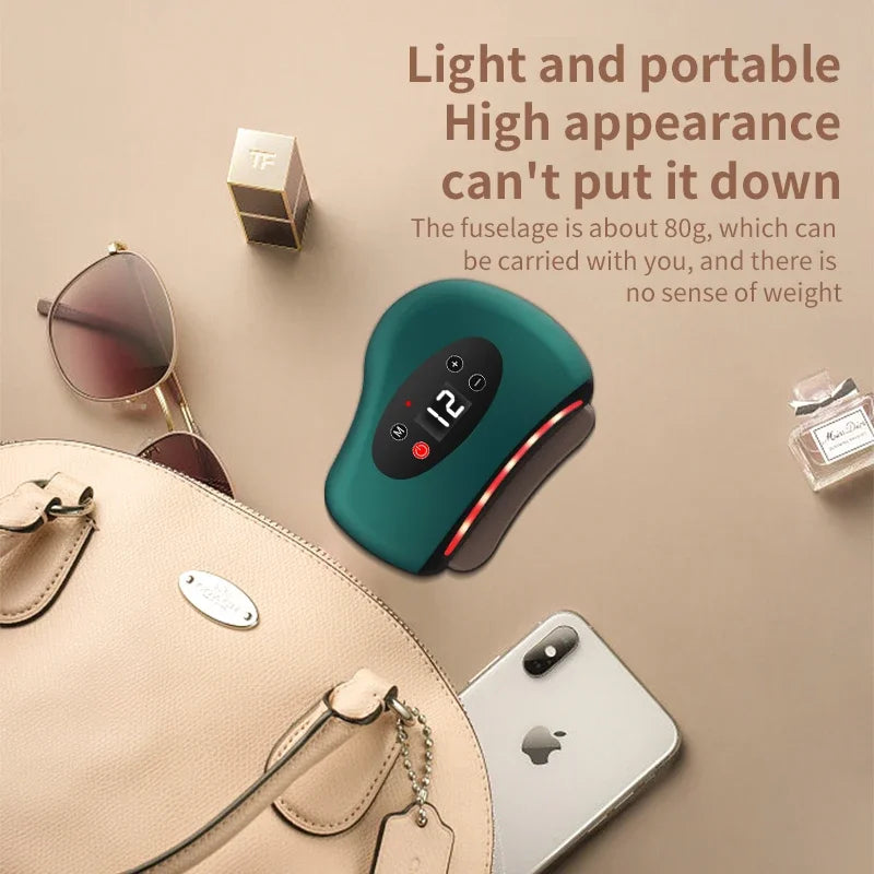 Electric Guasha Massager Hot Compress Vibration - Z A F L U X X - E M P I R E