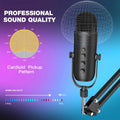 ardioid Condenser Mic Kit with Boom Arm - Z A F L U X X - E M P I R E