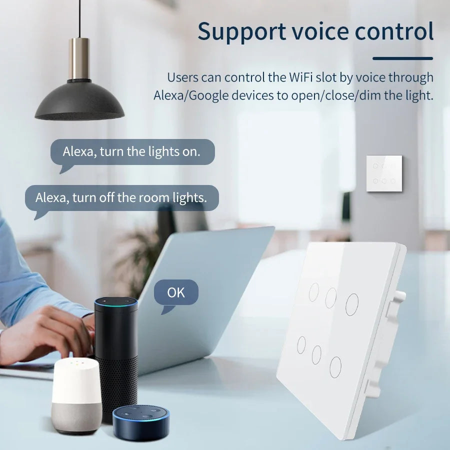 Smart Touch Light Switch - Z A F L U X X - E M P I R E