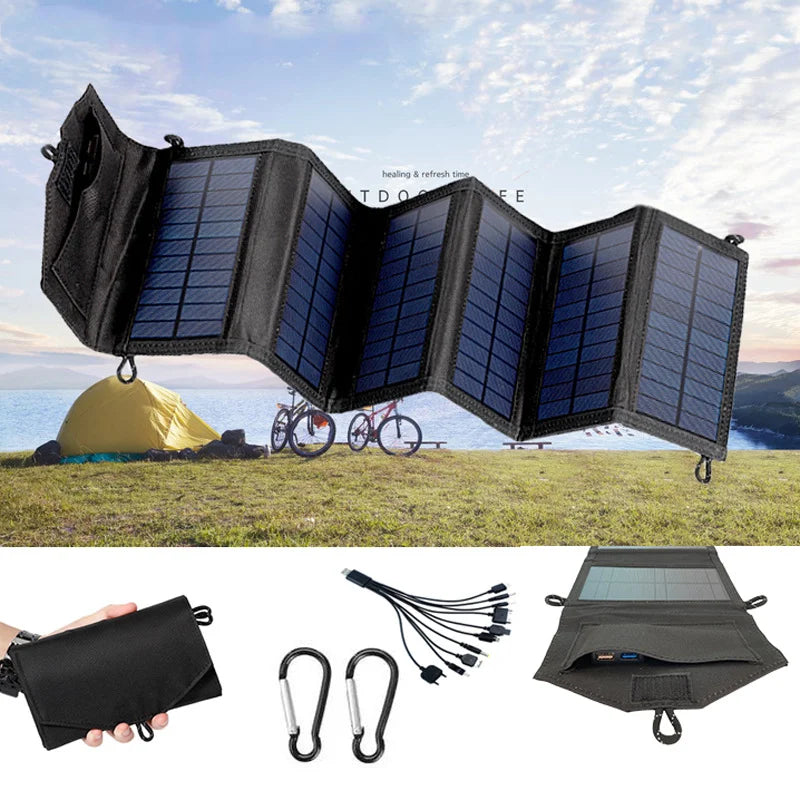Foldable Solar Charger 500W - Z A F L U X X - E M P I R E