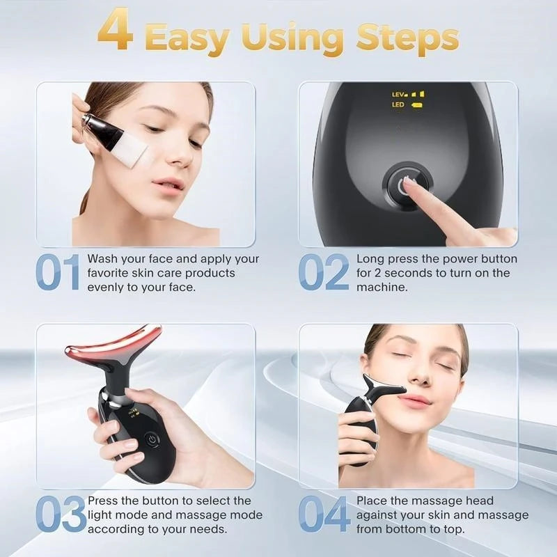 LED Vibrating Neck Massager - Z A F L U X X - E M P I R E