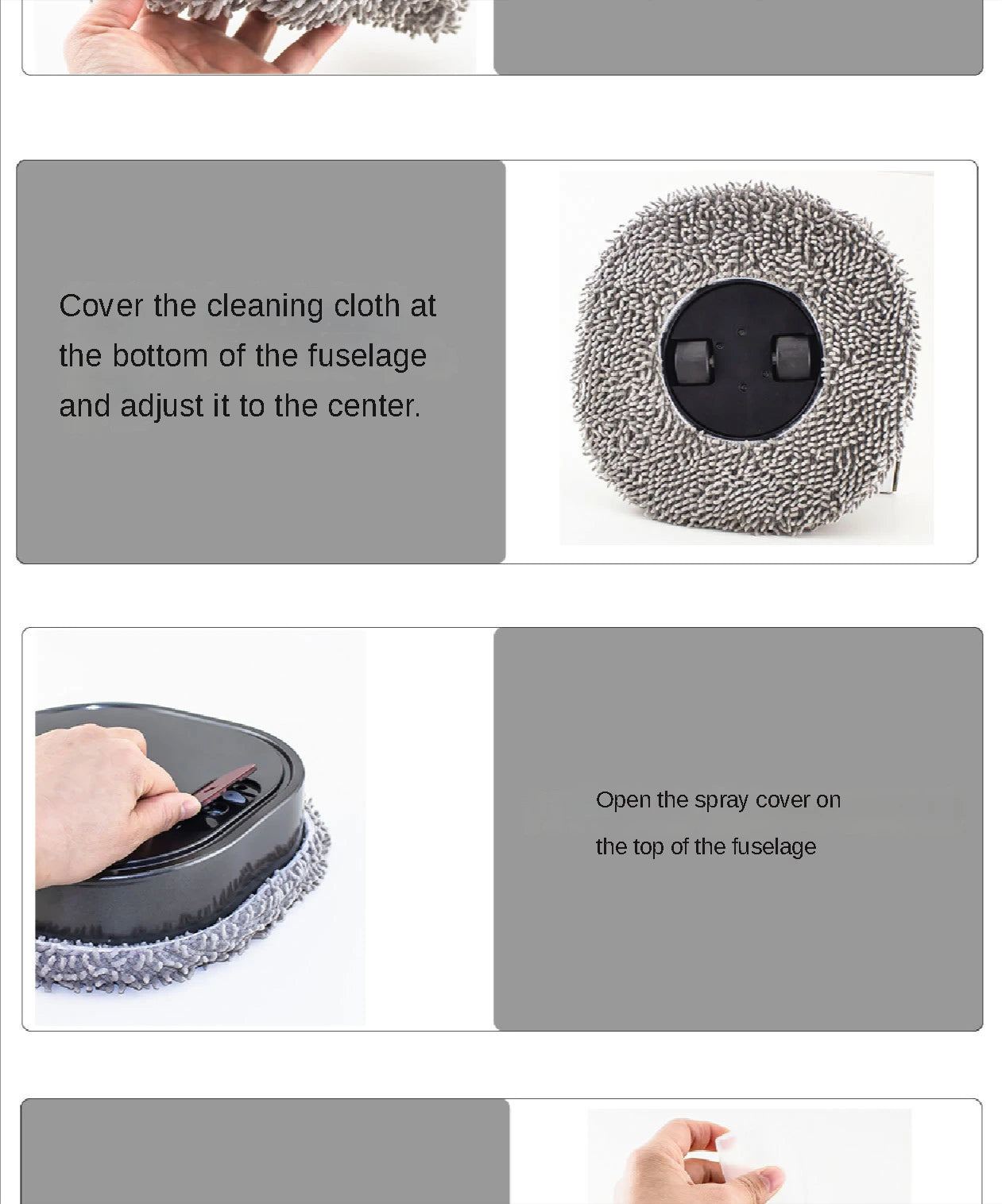 Dry Robot Vacuum and Mopping Cleaner - Z A F L U X X - E M P I R E
