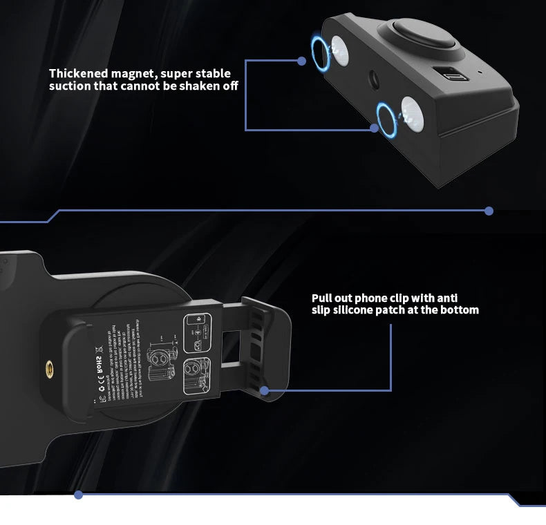 Bluetooth Camera Grip & Stabilizer - Z A F L U X X - E M P I R E