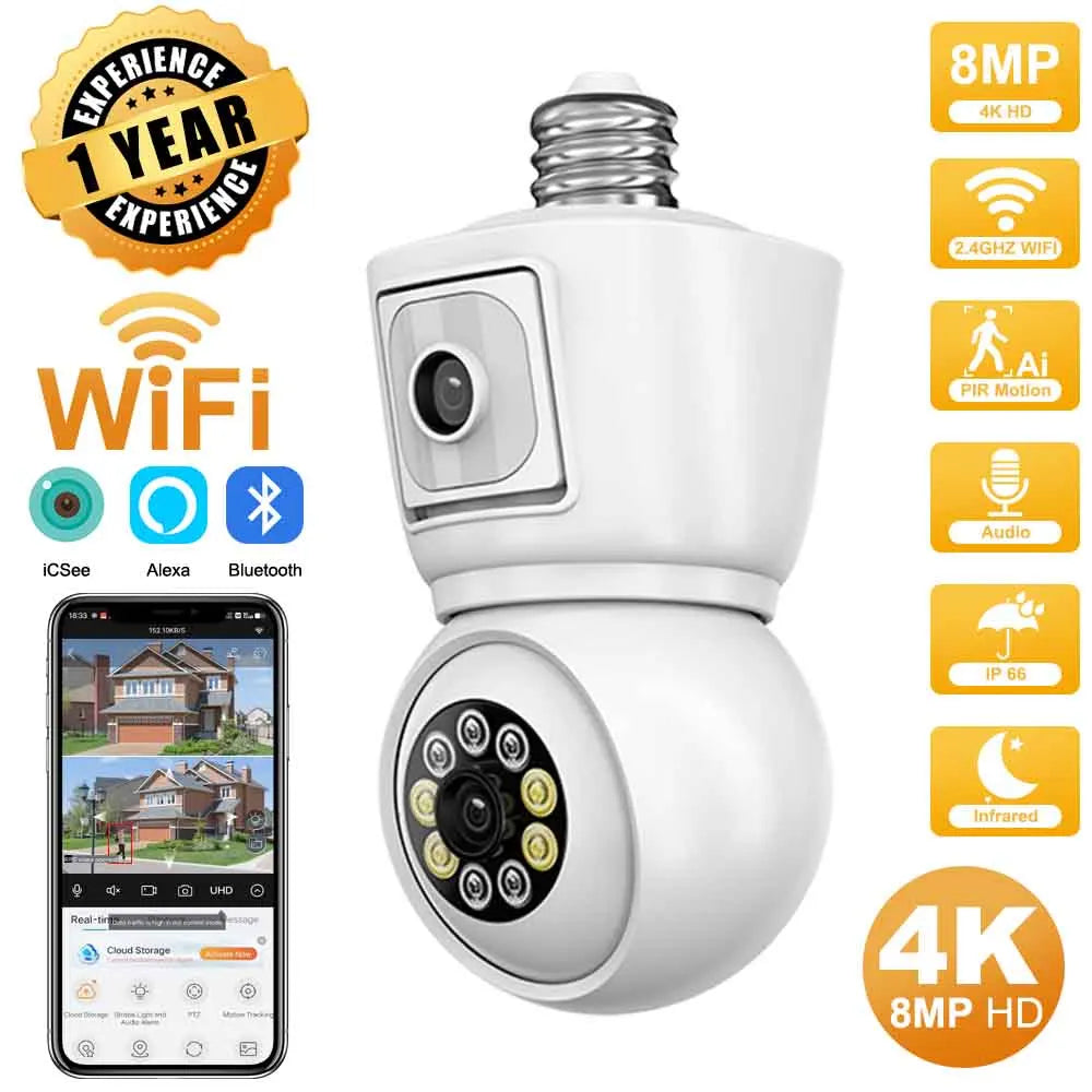 Night Vision Outdoor Security Camera - Z A F L U X X - E M P I R E