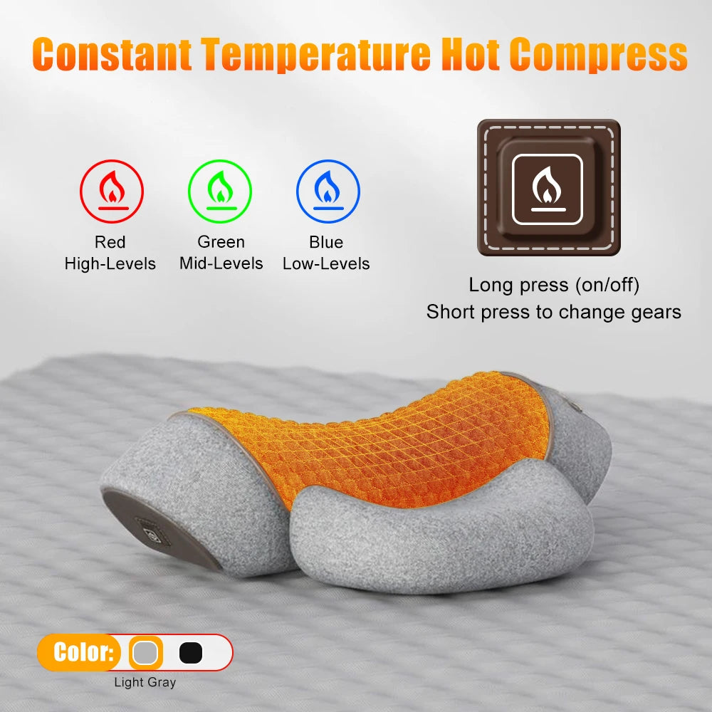 Electric Neck Massager with Heat and Traction - Z A F L U X X - E M P I R E