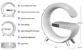 Wireless Charger with Bluetooth Speaker & LED Lamp - Z A F L U X X - E M P I R E
