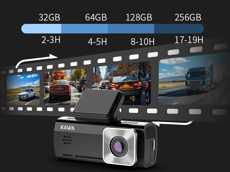 Front & Rear 4K Video Recorder with AI Motion Detection - Z A F L U X X - E M P I R E