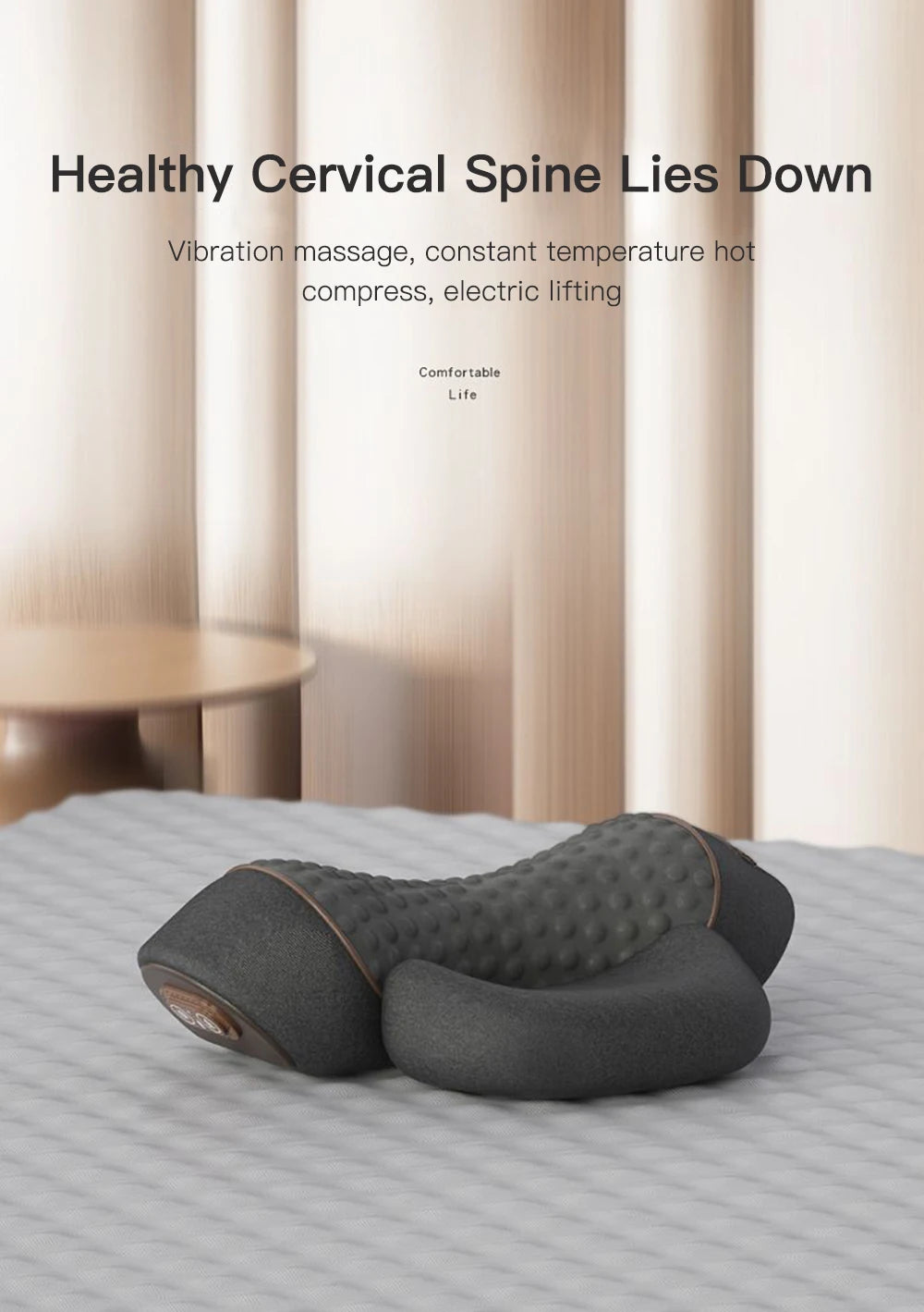 Electric Neck Massager with Heat and Traction - Z A F L U X X - E M P I R E